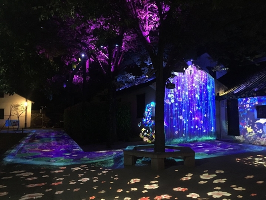 LED-Lichtquelle Außen-Gobo-Projektor 60 W 100 W 200 W 400 W Für den Kulturtourismusmarkt