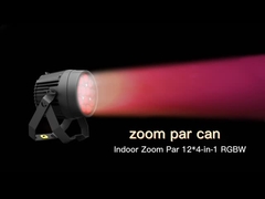 Indoor 16*10W 4-in-1 RGBW LED Bühnenbeleuchtung Zoom 5-60 Grad Par-Licht