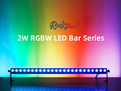 RockBar² Serie Wandfluter: 9° Schmaler Abstrahlwinkel | Smart Sound-aktiviert | Perfekte Farbmischung