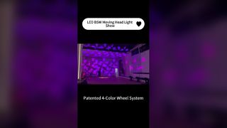 LED BSW Moving Head Lichtshow