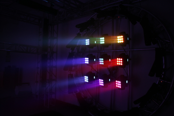 Stadiums-Licht-Pixel 9*10W 4 IP20 LED in 1 Matrix-Strahln-Effekt DJ-Beleuchtung RGBW LED beweglicher