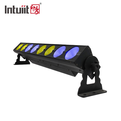 Wand-Waschmaschinen-Licht 120W 8*15W drei- in- 1 RGB-Farbe, die LED-PFEILER Pixel-Stange mischt