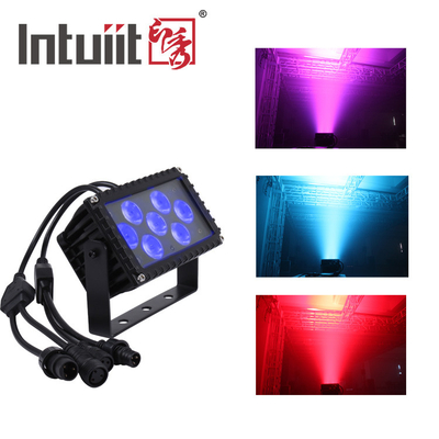 Flut-Licht 7x3W RGB LED für Kirchen-Fassaden-Beleuchtungs-Quadrat im Freien