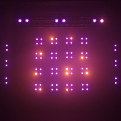 Ip65 400W Bernsteinfarbene Warme Weiße Led Cob Publikum Blinder Licht Außenwasserdicht Blinder 4 Augen