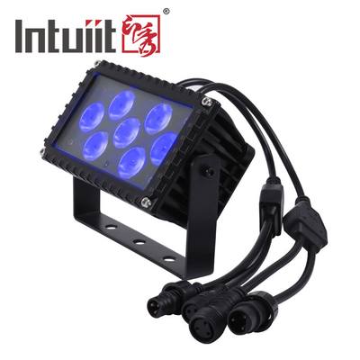7x3W IP66 LED-Floodleuchten für den Außenbereich mit LED-Floodleuchten für den Außenbereich 25 Grad Winkel Architekturprojektion Scheinwerfer Fassadenlicht