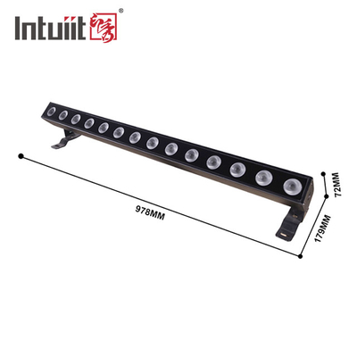 DMX512 14*10w RGBW 4in1 Pixel Led Wandspüler IP65 Wasserdicht Dj Hochzeit Stadt Veranstaltungen Bühne Außen Led Waschlicht