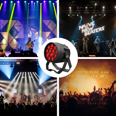 LED Par Lichter 12x10W RGBW Schall aktiviert DMX512 Steuerung LED Zoom Par Licht