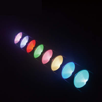 15W COB RGB 3-in-1 Led Bühnenlicht Mit DMX Bühnenbeleuchtung Wandbar LED Lichter Disco für Nachtclub Bühnen Disco Show