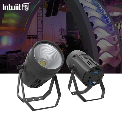 200W COB LED Par Light Cool Weiß 4 in 1 Strobe Bühnenlicht DMX Steuerung DJ Disco Ausrüstung Bühnenbeleuchtung