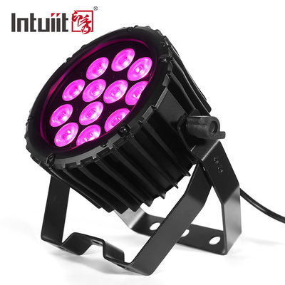 LED Par 12x3W RGBW Vollfarbe 4IN1 RGBW 4IN1 Party Par Licht Led Flat Par Wand Waschmaschine Licht