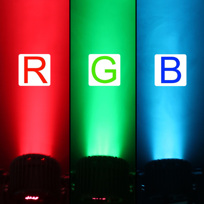 Mini-LED-Bewegungskopf DJ Bühnenlicht RGB-Strahllicht DMX 512 Stimme aktiviert Strobe-Effekt Disco Party Lichter für Wed
