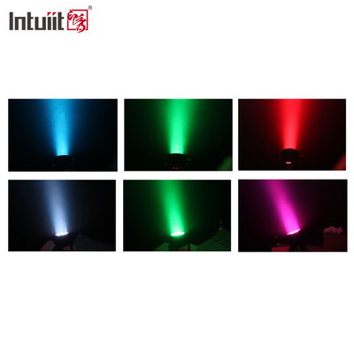 Mini-LED-Bewegungskopf DJ Bühnenlicht RGB-Strahllicht DMX 512 Stimme aktiviert Strobe-Effekt Disco Party Lichter für Wed