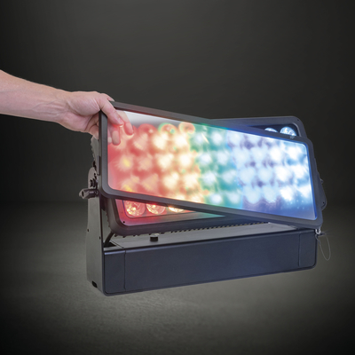 40x10W RGBW 4 in 1 LED-Strahler IP65 Wasserdicht Bühnenlicht DMX512 Steuerung DJ Disco Ausrüstung Outdoor Performance