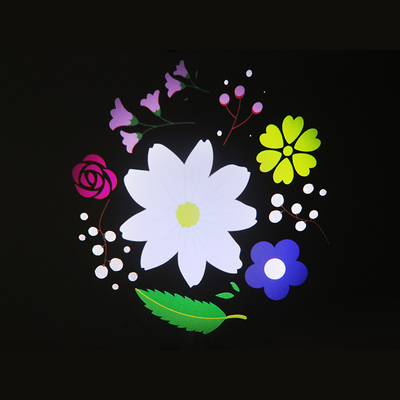 Led-Gobo-Projektor 60w Led-Automatik-Farbwechsel-Projektor Außenprojektionslampe Gobo Custom Logo Willkommenslicht