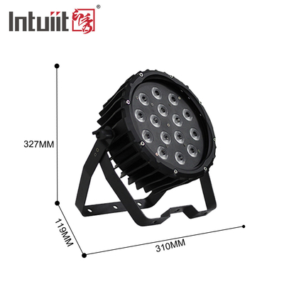 90w RGBW DMX512 4-in-1 LED Par-Lichter Bühnenbeleuchtung für DJ Disco Bar Party