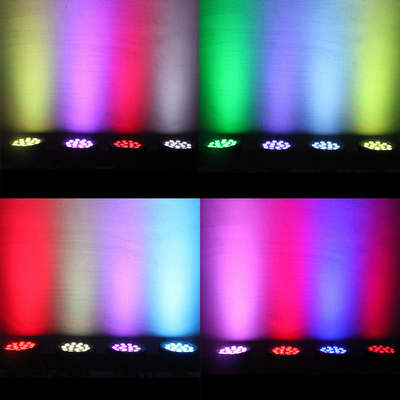 90w RGBW DMX512 4-in-1 LED Par-Lichter Bühnenbeleuchtung für DJ Disco Bar Party