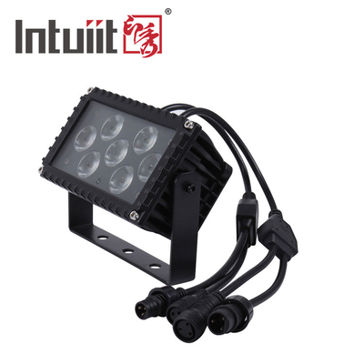 7x3W RGB LED Außenwasserdicht IP66 Architekturprojektion Scheinwerfer Fassadenlicht