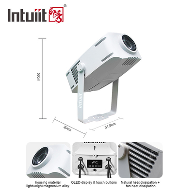 Außen IP65 Wasserdicht Led 200W Gobo Effekt Licht Farbenfrohe Logo Projektor Park Led Leuchten
