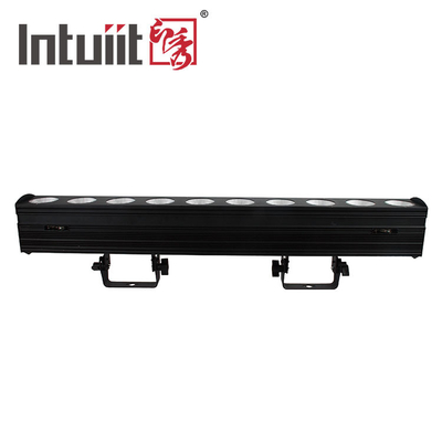 10x9W RGB DMX 3in1 LED-Wandwaschlicht Linearbar Waschmaschine Bühnenbeleuchtung