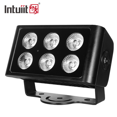 6x5w RGBW 4 in 1 LED Flutlicht IP65 wasserdicht Flachlicht Outdoor Performance Hintergrund DJ Disco Bühnenlicht