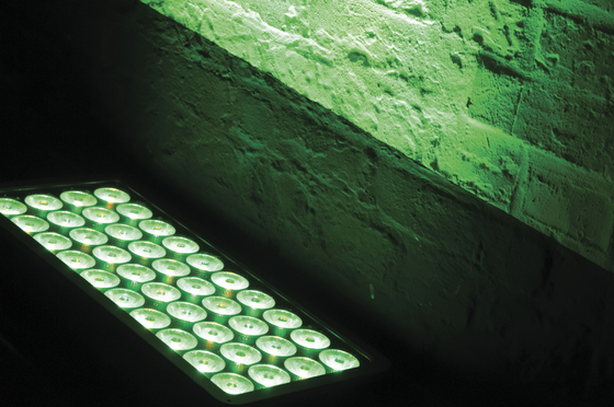 Led Stadtfarbe 40X10W RGBW 4in1 Wasserdicht Led Wandwaschlicht Außenarchitektur Gebäude Flut Stadtfarbe Licht