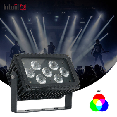 7x3W LED Außenlicht IP66 Druckguss Aluminium Architekturprojektion Flutlicht Fassadenlicht