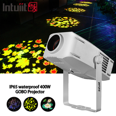 Außen-Gobo-Projektor 400w Werbeprojektor Dreh-Led Wasserdicht IP65 Logo Gobo-Projektor Licht