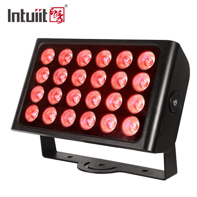 Wasserdichtes 24pcs 160w LED Flutlicht RGBW 4 In 1 Stadt Farblicht 24*10w Außen LED Wand Waschmaschine Bühnenleuchten