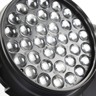 37x10W RGBW 4in1 Led Wasch Bühnenbeleuchtung DMX Professionelle DJ Lichter 370W Zoom Bewegliche Kopfleuchte Für Party