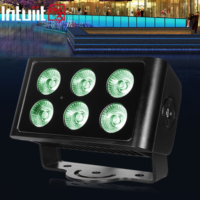 6x5W 4in1 Außenleuchte dmx rgbw IP65 Led Wandspüler LED-Flutleuchte