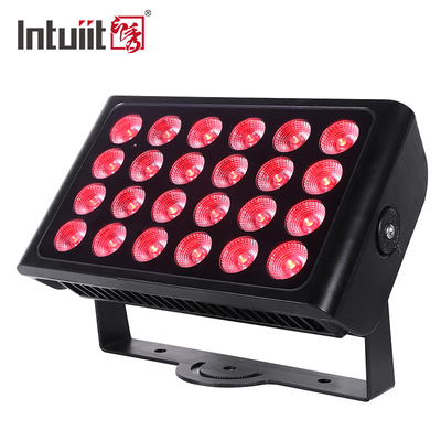 24PCS 10w Wasserdichtes Led Wand Waschgerät Licht Hochleistungs-Led Flutlicht RGBW Led Stadtfarbenlicht