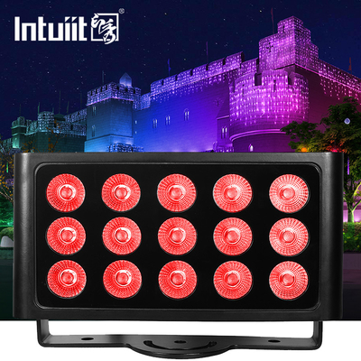 Bühnenlicht Quadrat 15x5w Ip65 Wasserdicht Wand Wasch Flutlicht Par Licht