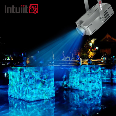 200W wasserdichte LED-Wasserwellenwirkung Lichter DMX512 LOGO Projektor Wasserwirkung Beleuchtung