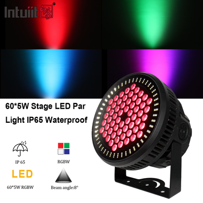 60x12W Parlicht Bühnenbeleuchtung rgbw Farb Bühnenanlagen LED Parlicht