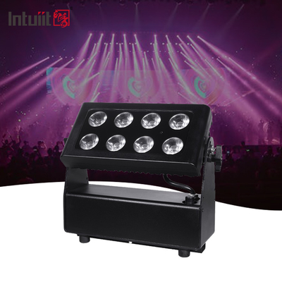 8X15W Wasserdicht IP65 Batteriebetriebene DMX LED Wandspüler Lichter