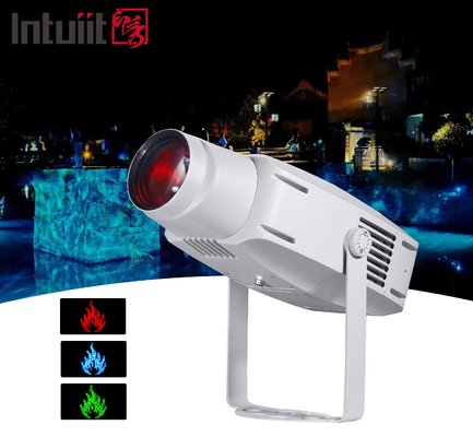 400W Werbelampen Drehbild GOBO Logo Projektor Licht DMX512 Landschaftslampe