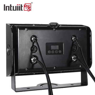 8X15W Stadtfarblicht RGBW 4in1 IP54 wasserdicht Wandwaschmaschine Licht für DJ Bar Outdoor Konzertbühne Batteriebetrieb