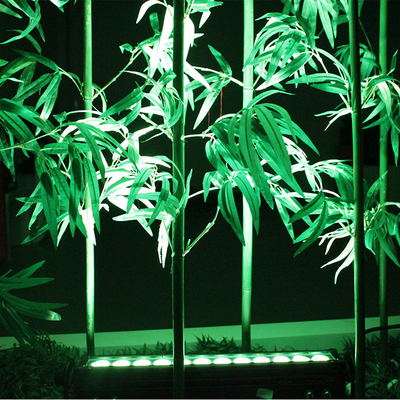 12X3W Außen-LED-Wandspüler IP65 wasserdicht DMX RGB LED-Linien-Wandspüler Licht für architektonische Gebäudefassadenbeleuchtung