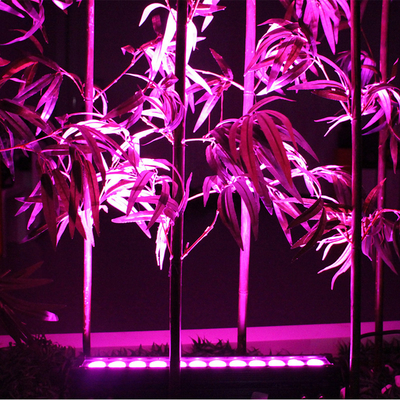 12X3W Außen-LED-Wandspüler IP65 wasserdicht DMX RGB LED-Linien-Wandspüler Licht für architektonische Gebäudefassadenbeleuchtung