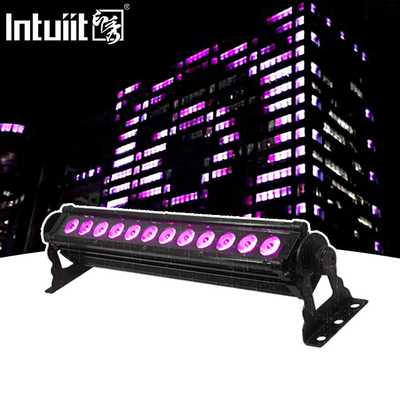 12X3W Außen-LED-Wandspüler IP65 wasserdicht DMX RGB LED-Linien-Wandspüler Licht für architektonische Gebäudefassadenbeleuchtung