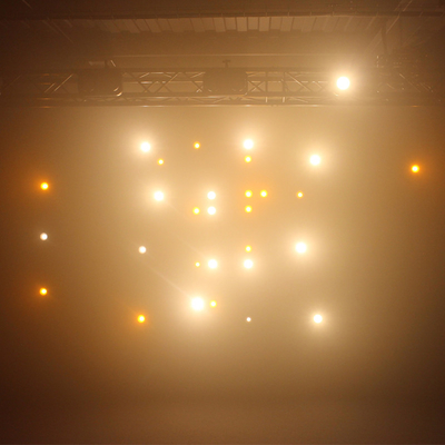 4X90W 4 Eye Led Cob Blinder Light Amber Warm White 2In1 Ip65 Wasserdichtes Led Bühnenlicht