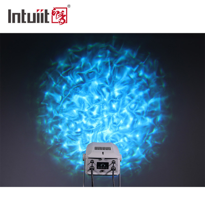 Außenwasserdicht 400W LED Logo Projektor Licht IP65 Für Landschaftsprojektion Gobo Ozean Wasserwelle Blau Dynamischer Wellenwirkung