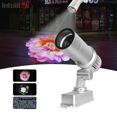Wasserdicht Außen IP65 60W Werbung Rotation LED Gobo Laser Logo Projektor