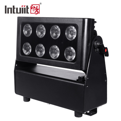 Wasserdichtes, drahtloses, mit Batterie betriebenes Stadtfarblichtprojektor 8X15W RGBW LEDs Led-Bühnenleuchten
