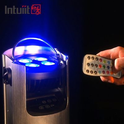 8X15W Stadtfarblicht RGBW 4in1 IP54 wasserdicht Wandwaschmaschine Licht für DJ Bar Outdoor Konzertbühne Batteriebetrieb