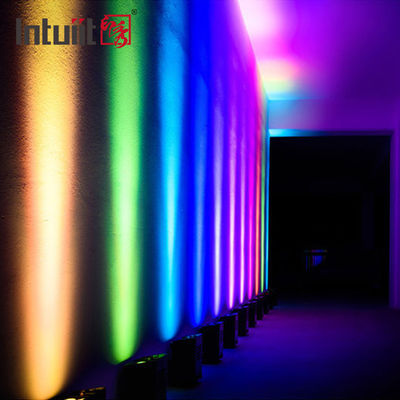 IP54 Remote Control Wedding Stage Battery Led Uplight Rgb Wireless Dj Light Bar Dmx512 4x12W Led Spotlights