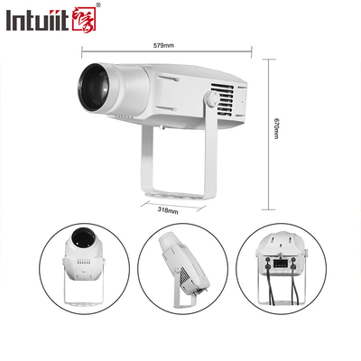 400W RGBW LED-Dynamisches Wassereisenlicht Atmosphärenlampe Außenwasserdicht IP65 Projektionslicht