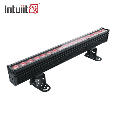 18×10W RGBW 4in1 Wasserdicht Außen LED Wandwaschlicht DMX Bühnenlicht Außen Pixel LED Bar Beleuchtung IP65 Projektionsleuchten