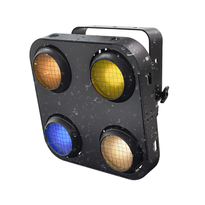 Ip65 400W Bernsteinfarbene Warme Weiße Led Cob Publikum Blinder Licht Außenwasserdicht Blinder 4 Augen