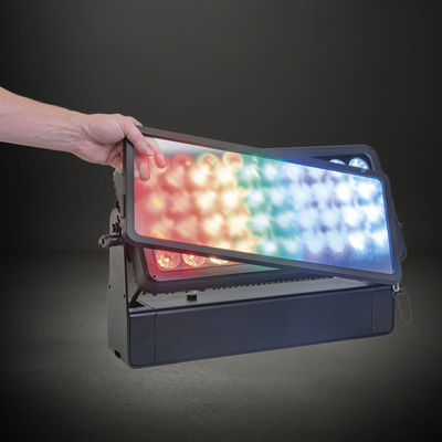 40x10W RGBW LED Flutlicht Außenstrahler City Color IP65